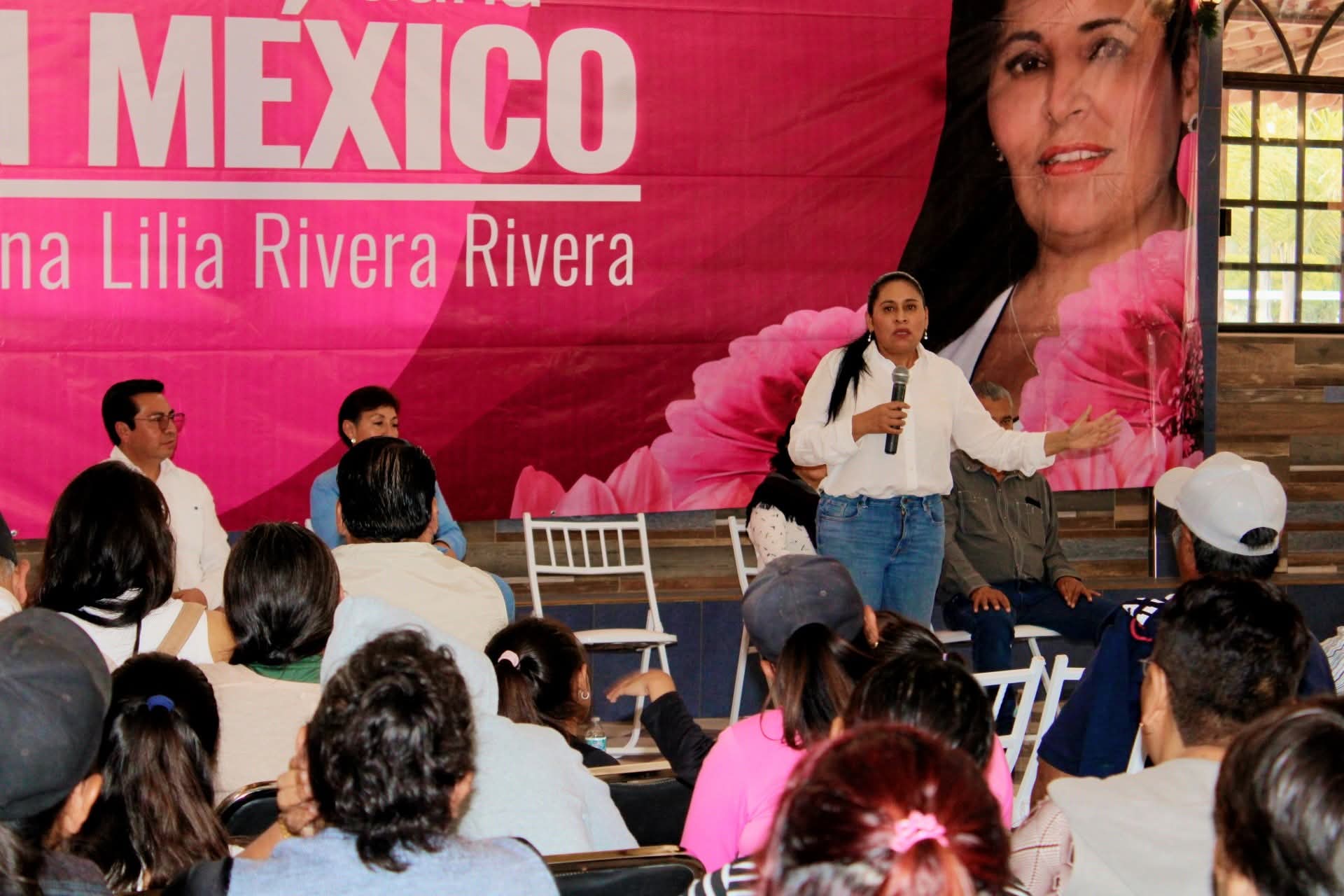 Llama Ana Lilia Rivera a la participación de la gente para profundizar el cambio de régimen