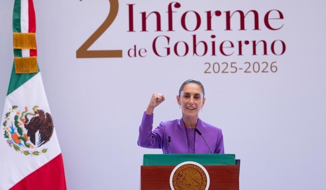 Honestidad y rumbo del pueblo, pilares de la transformación: Sheinbaum en 2º Informe