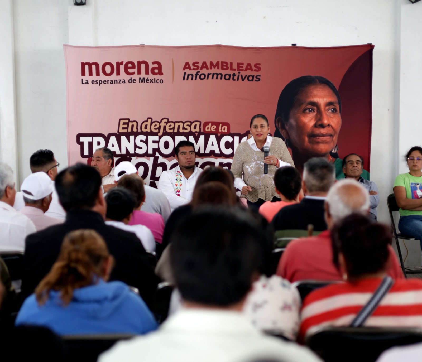 El pueblo, el único que decidirá el camino de la transformación en Tlaxcala: Ana Lilia Rivera